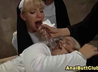 Wam Nuns Suck in Wild Cosplay Scene