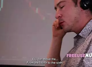 Wall Street Sluts Get Wild in FreeUseMum Office Action