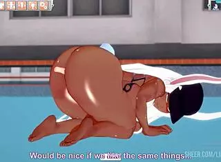 Bunny From Boku No Hero Masturbates Intensely To A Powerful Orgasm.