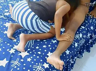 Husband fucks wifes sister sleeping indian slut bhabhi share bed