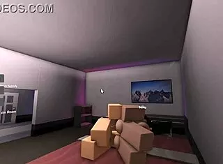 Wow, having sex with my wife in roblox!