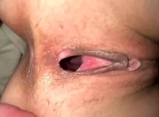 Beautiful 18-year-old girl shows wide open pussy internal. Cute and inviting! 😘