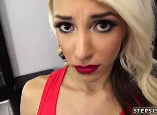 teen step sis gives first blowjob in car pov 😏