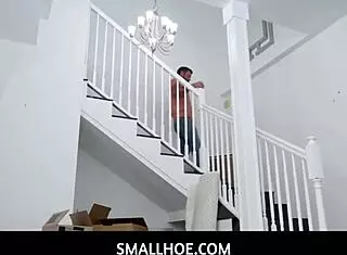 Tiny 18+ asian princess JADE KIMIKO'S tight PUSSY barely fits SERGEANT MILES massive COCK