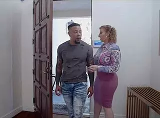 Eddie Jaye cums on Sara Jay's massive tits