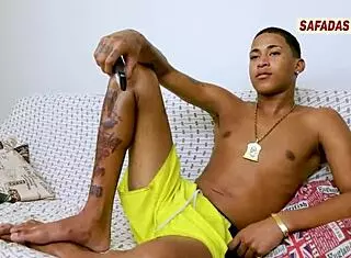 Hot Latina teen sits on monster cock for POV creampie! 😈