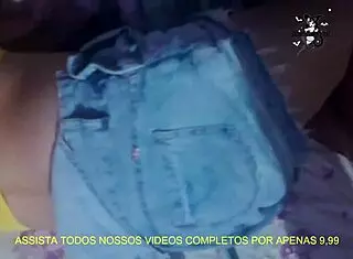 Cumming liters inside her small pussy during creampie