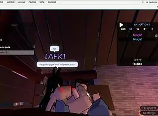 Cute milf gives footjob to daddy