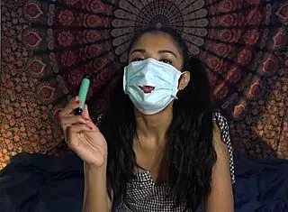 She Removed Her Mask To Engage In Intimate Activity