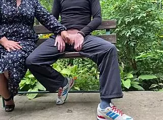 mother-in-law takes son-in-law's cum for cuckold husband