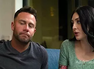 anna de ville's pregnant cuck wife fantasy with seth gamble 😍