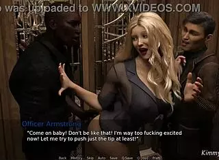 Awam Fucked In Ass By BBC On Public Elevator.