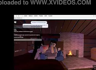 Cute milf gives footjob to daddy