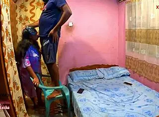 stepmom wants sex, calls stepson to fuck her wet pussy while husband is away.