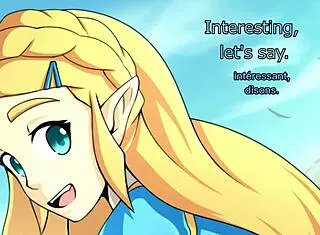 princess zelda gives jerk off instructions!