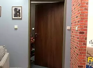 Fake Hostel Teen 18+ with Plump Lips and Pussy Gets Ruined in Dorm