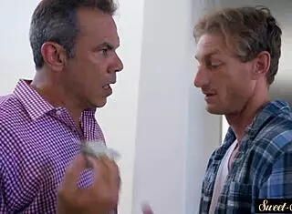 Gorgeous teen feels pleasure in the kitchen