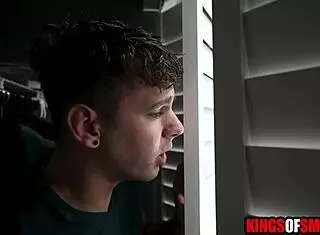 hey, check out this horny stepbrother fucking his stepsister hard, deepthroating her with monster cock while bent over 😏