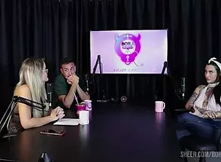 Compilados Da Lexi Mallet No Bora Cast Com Bruna Carlos Watch On Sheer Red