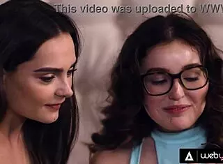 Aften Opal Catches Leana Lovings Masturbating Hard