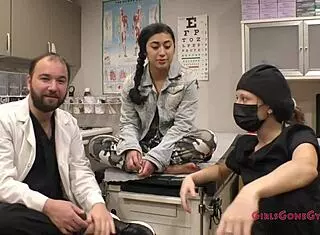 Emotional Pre-Employment Physical with Jasmine Rose Tickling