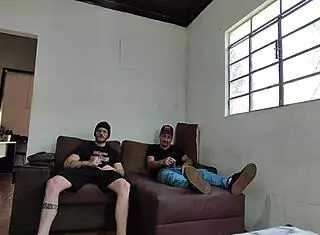 Carlos Urach and Carmona Masturbate Together