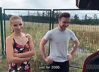 Red riding hood sucks and rides big cocks on the ranch