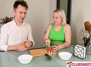 Curly beauty Avrora Murai enjoys monster cock sex.