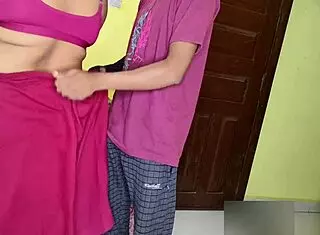 Indian Bhabhi's First Time Experience with Hindi Audio