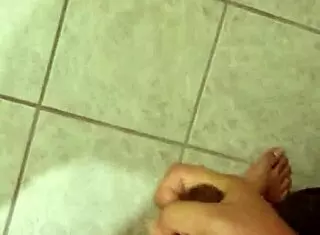 Fat Virgin Jerks His Small 18+ Cock to Cumshot