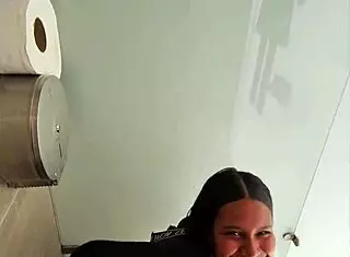 Colombian housewife risks public sex in dorm with husband, getting caught with big ass and tits