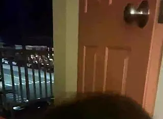 Sucking Monster Cock in Hotel, Getting Mouthful Creampie on Holiday