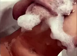 Horny British Slut Plays with Herself in Shower POV