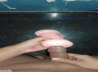 trailer kissy gives me a deepthroat blowjob close up