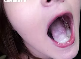 Does the cum taste good ava swallowing gloryhole cumshot