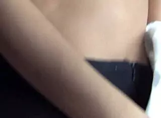 Slutty brunette gets monster cock