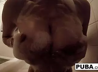 Brett Rossi's hot bath makes her horny