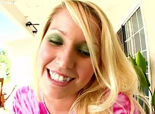 Vanessa Cage swallows cum from a big cock POV blowjob