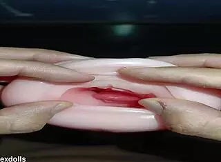 trailer kissy gives me a deepthroat blowjob close up