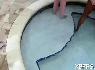 man seduces horny naked teen 18+ for wet hole copulation and intense orgasm