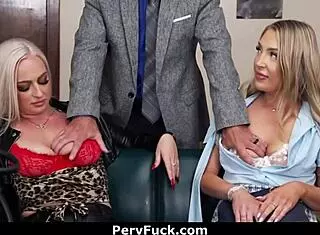 Lust-Crazed Principal Takes Control And Punishes Petite 18+!