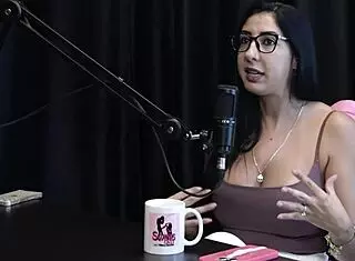 renatinha melo in sheer red lingerie gets bold massage