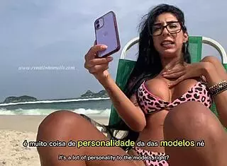 private chat live on the beach with renatinha mello