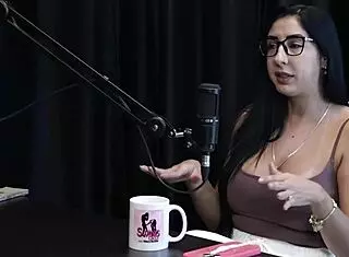 renatinha melo in sheer red lingerie gets bold massage