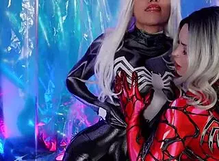 Venom and carnage love deep fucking with creampie by octokuro