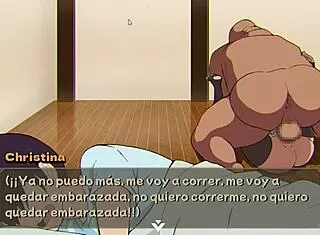 Ntr game features creampie action sowing rice into christina in intense session