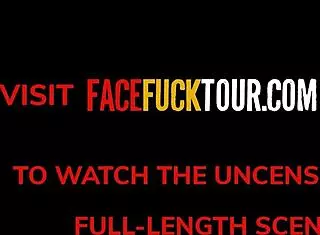 Latina slut deepthroats big cock