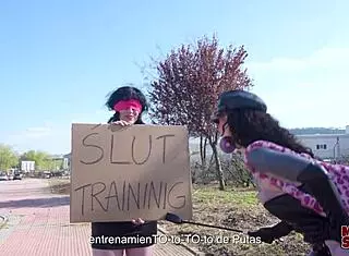 Emmita Misbehaves And Fedora Delivers BDSM Punishment With Strapon