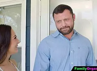 Familyorgasm Stepdad Fucks Stepdaughter Beside Sleeping Stepmom!