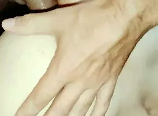 Behind-the-scenes moments with wife during homemade POV filming